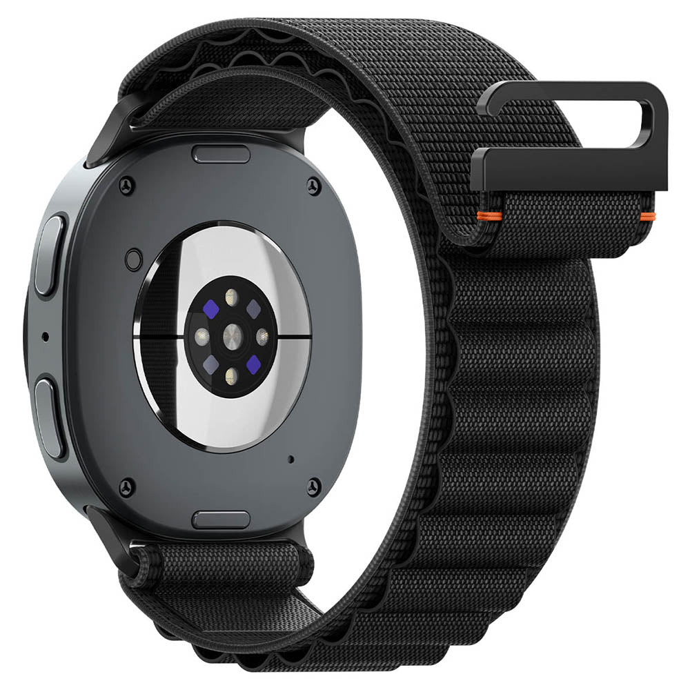 Spigen WBF1 band voor Samsung Galaxy Watch9 / Watch8 / Watch8 Classic Series, Zwart AMP11607