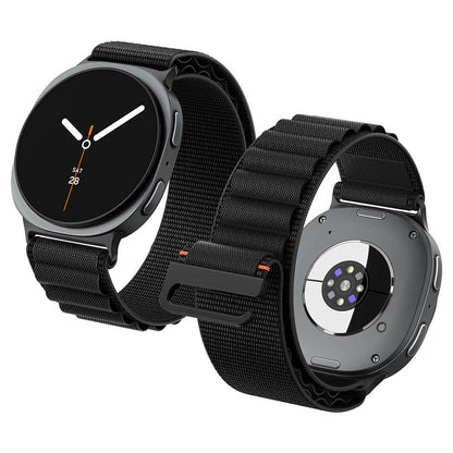 Spigen WBF1 band voor Samsung Galaxy Watch9 / Watch8 / Watch8 Classic Series, Zwart AMP11607