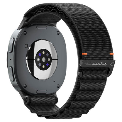 Spigen WBF1 band voor Samsung Galaxy Watch9 / Watch8 / Watch8 Classic Series, Zwart AMP11607