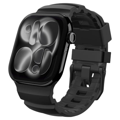 Spigen WBS2 band voor Apple Watch 49mm / 46mm / 45mm / 44mm Series, Zwart