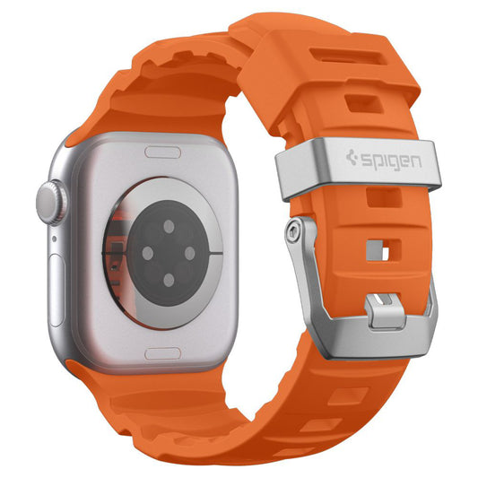 Spigen WBS2 band voor Apple Watch 49mm / 46mm / 45mm / 44mm Series, Oranje