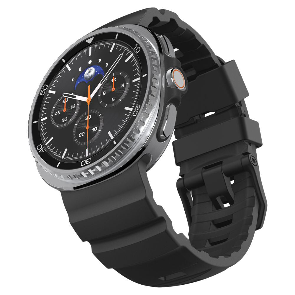Spigen WBS2 band voor Samsung Galaxy Watch8 / Watch8 Classic Series, Zwart