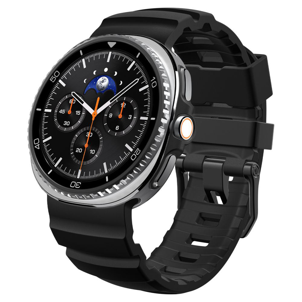 Spigen WBS2 band voor Samsung Galaxy Watch8 / Watch8 Classic Series, Zwart