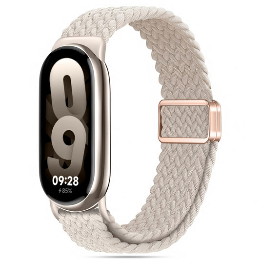 Tech-Protect NylonMag Band voor Xiaomi Smart Band 8/9, Beige 