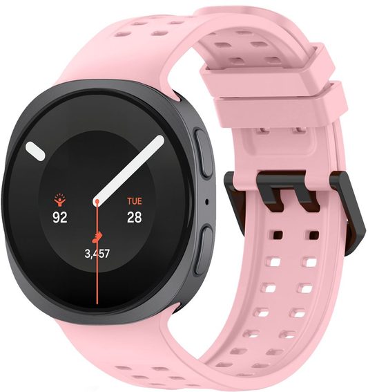 Tech-Protect Silicone Air Band voor Samsung Galaxy Watch9 / Watch8 / Watch8 Classic Series, Roze