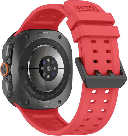 Tech-Protect Silicone Air-band voor Samsung Galaxy Watch9 / Watch8 / Watch8 Classic Series, Rood