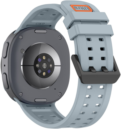 Tech-Protect Silicone Air-band voor Samsung Galaxy Watch9 / Watch8 / Watch8 Classic Series, Grijs