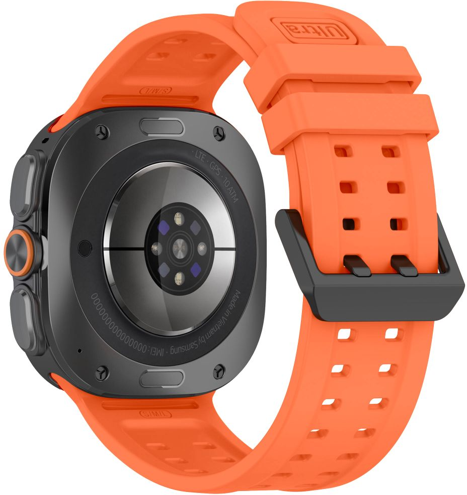 Tech-Protect Silicone Air Band voor Samsung Galaxy Watch Ultra Series, Oranje