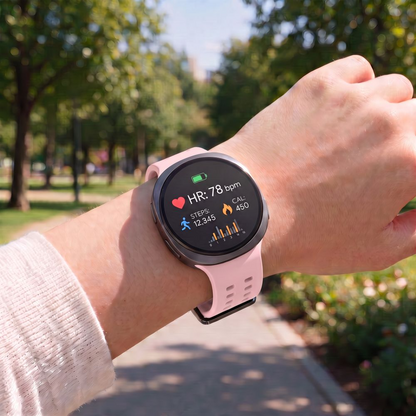 Tech-Protect Silicone Air Band voor Samsung Galaxy Watch9 / Watch8 / Watch8 Classic Series, Roze