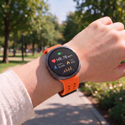 Tech-Protect Silicone Air-band voor Samsung Galaxy Watch9 / Watch8 / Watch8 Classic Series, Oranje