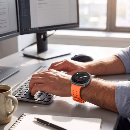 Tech-Protect Silicone Air-band voor Samsung Galaxy Watch9 / Watch8 / Watch8 Classic Series, Oranje