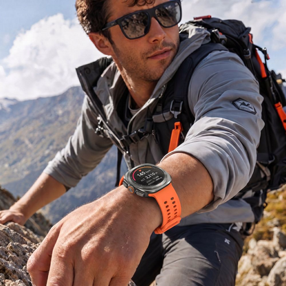 Tech-Protect Silicone Air Band voor Samsung Galaxy Watch Ultra Series, Oranje