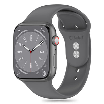 Tech-Protect Silicone Strap for Apple Watch 41mm / 40mm / 38mm Series, Grey