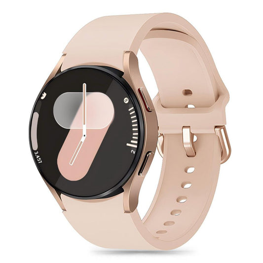 Tech-Protect Silicone Bandje voor Samsung Galaxy Watch7 / Watch FE / Watch6 / Watch5 / Watch4-serie, Beige