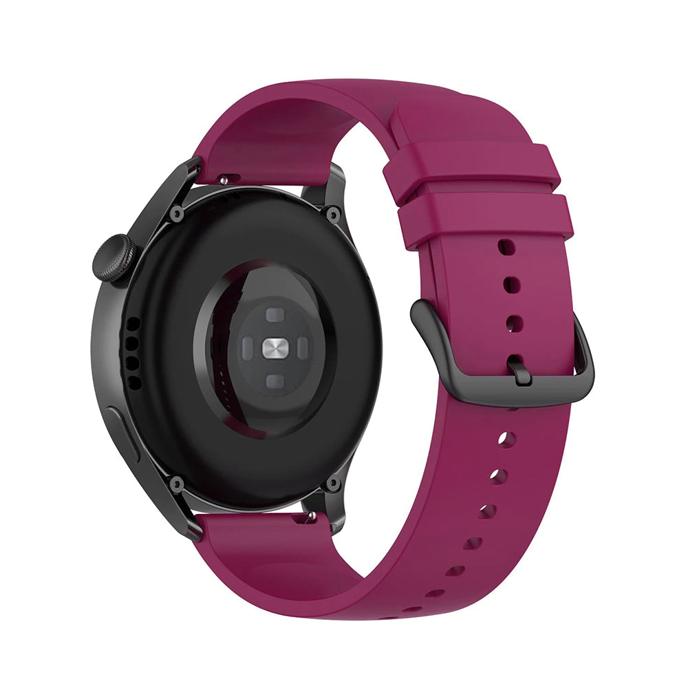Techsuit W001 band voor Samsung Galaxy Watch / Huawei Watch Series, 22mm, Rood.