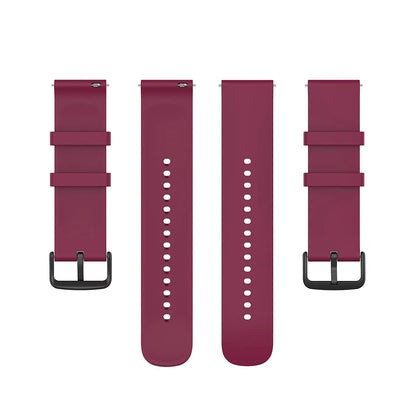 Techsuit W001 band voor Samsung Galaxy Watch / Huawei Watch Series, 22mm, Rood.
