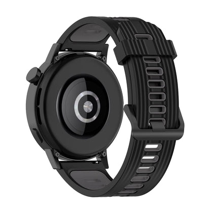 Techsuit W002 band voor Huawei Watch / Xiaomi Watch Series, 22mm, Zwart