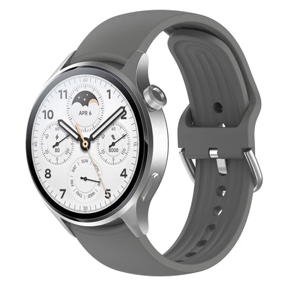 Techsuit W003 band voor Huawei Watch / Xiaomi Watch Series, 22mm, Gri