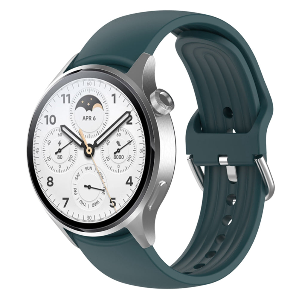 Techsuit W003 band voor Huawei Watch / Xiaomi Watch Series, 22mm, Groen