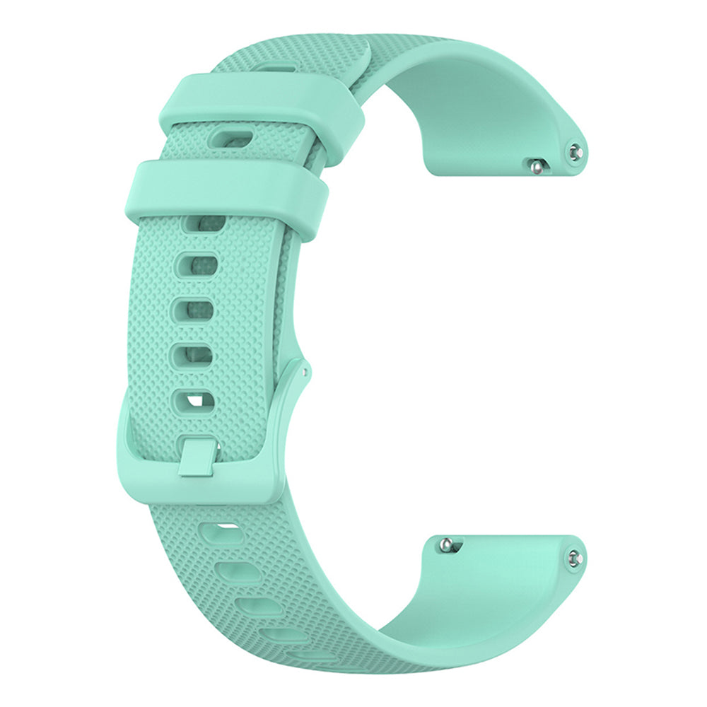 Techsuit W006 band voor Huawei Watch / Garmin Watch Series, 18mm, Turquoise