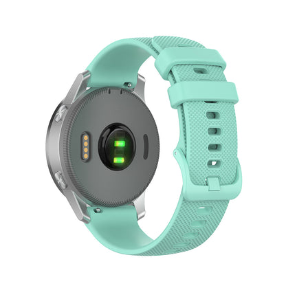 Techsuit W006 band voor Huawei Watch / Garmin Watch Series, 18mm, Turquoise