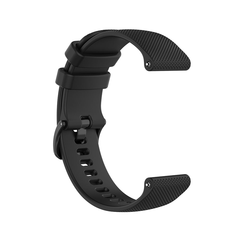 Techsuit W006 band voor Samsung Galaxy Watch / Huawei Watch Series, 22mm, Zwart