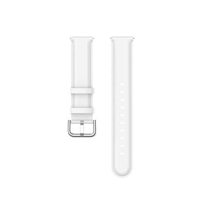 Techsuit W007PU band voor Samsung Galaxy Watch / Huawei Watch Series, 22mm, Wit