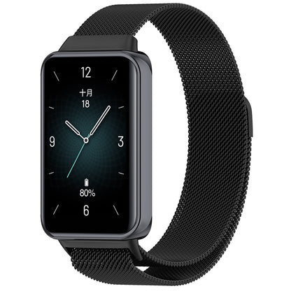 Techsuit W009 riem voor Honor Band 9, Zwart