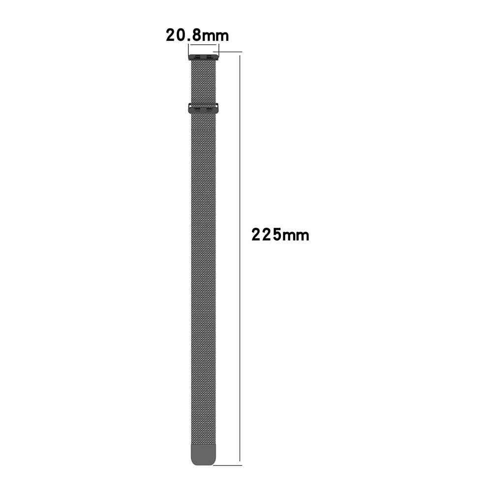 Techsuit W009 band voor Huawei Band 11 / 11 Pro, Zwart