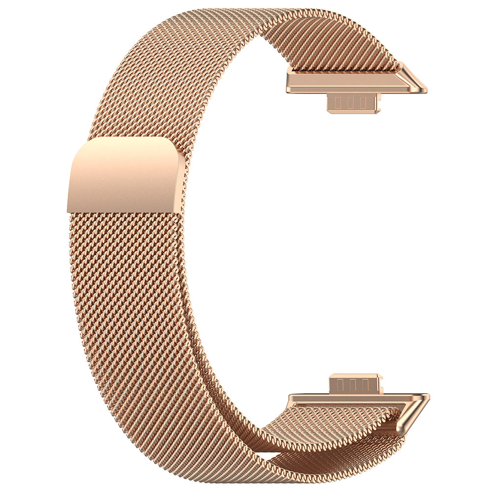 Techsuit W009 band voor Huawei Watch Fit 4 Pro / Watch Fit 4 / Watch Fit 3, Rosé Goud