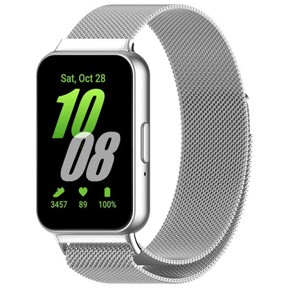 Techsuit W009 band voor Samsung Galaxy Fit3 R39M, Zilver