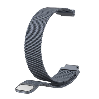Techsuit W009 band voor Samsung Galaxy Watch / Huawei Watch Series, 20mm, Zilverkleurig