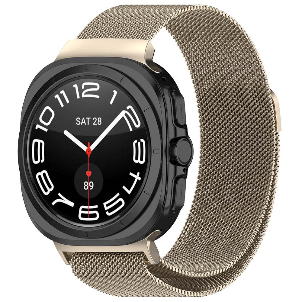 Techsuit W009 band voor Samsung Galaxy Watch Ultra, Beige
