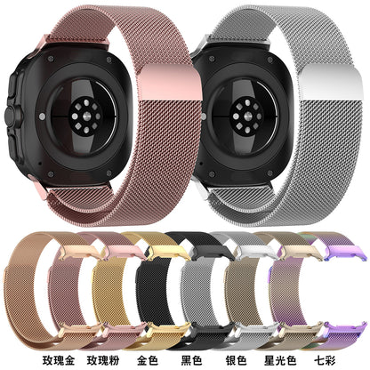 Techsuit W009 band voor Samsung Galaxy Watch Ultra, Zwart