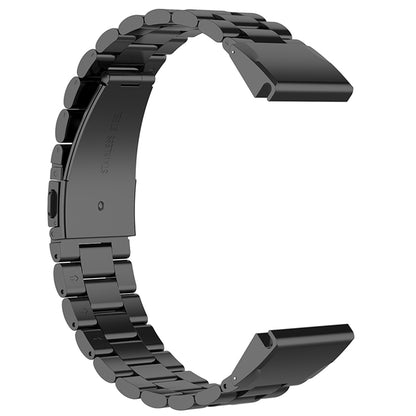 Techsuit W010 band voor Garmin Instinct / Approach / Fenix Watch Series, 20mm, Zwart