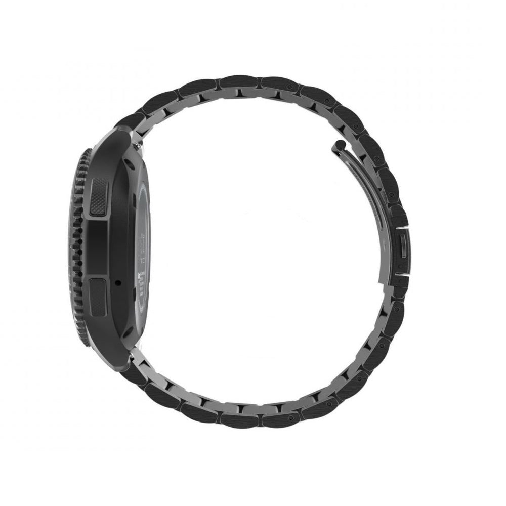 Techsuit W010 band voor Huawei Watch / Garmin Watch Series, 18mm, Zilver