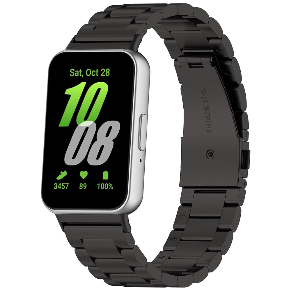 Techsuit W010 band voor Samsung Galaxy Fit3 R39M, Zwart