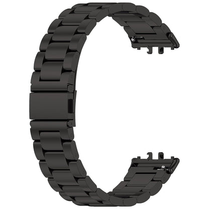 Techsuit W010 band voor Samsung Galaxy Fit3 R39M, Zwart