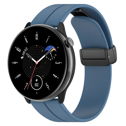 Techsuit W011 band voor Huawei Watch / Garmin Watch Series, 18mm, Blauw
