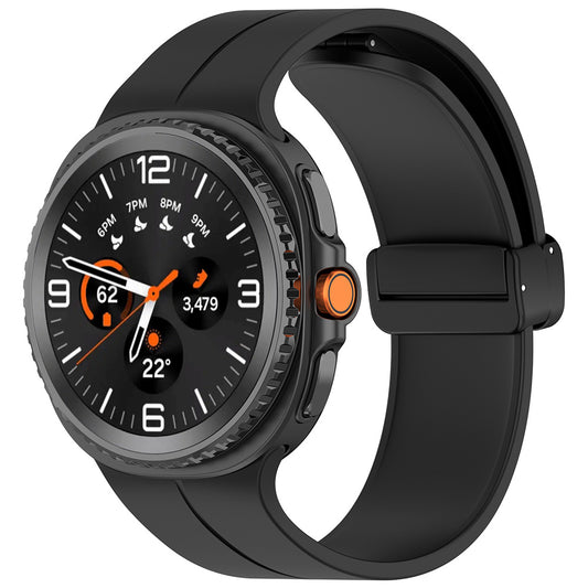 Techsuit W011 band voor Samsung Galaxy Watch 8 Classic / Watch8 44mm / Watch 8 40mm, Zwart