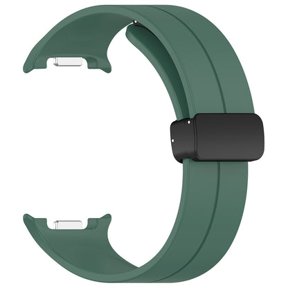 Techsuit W011 band voor Samsung Galaxy Watch 8 Classic / Watch8 44mm / Watch 8 40mm, Donkergroen