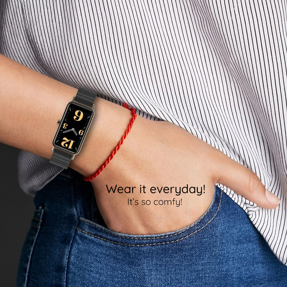 Techsuit W012 band voor Apple Watch 42mm / 41mm / 40mm / 38mm Series, Zilverkleurig