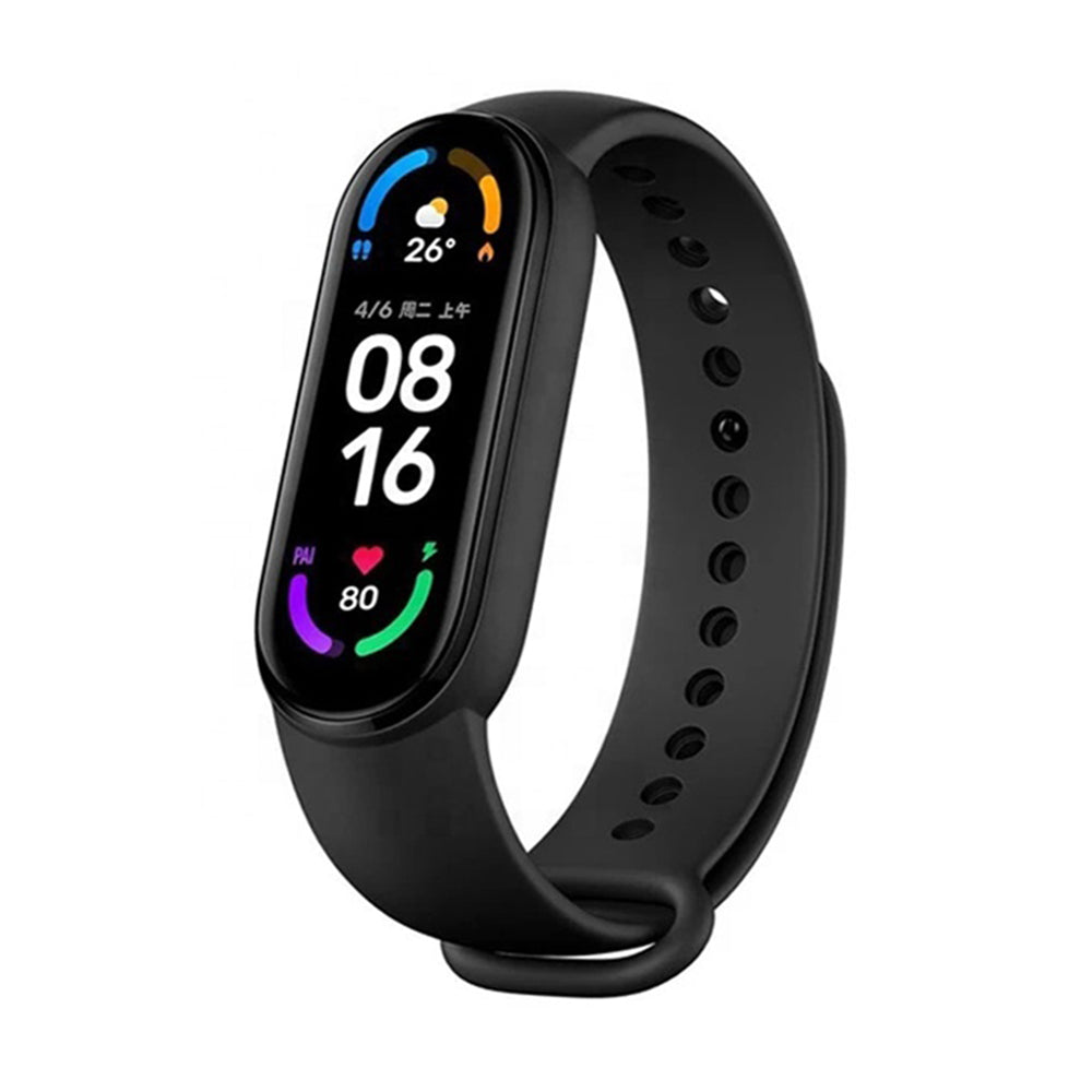 Techsuit W013 band voor Xiaomi Band / Amazfit Band Series, Zwart