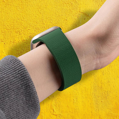 Techsuit W016 band voor Xiaomi Smart Band / Watch Series, Beige Oranje