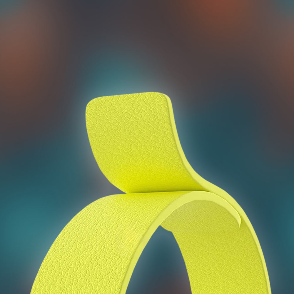 Techsuit W016 band voor Xiaomi Smart Band / Watch Series, Beige Oranje