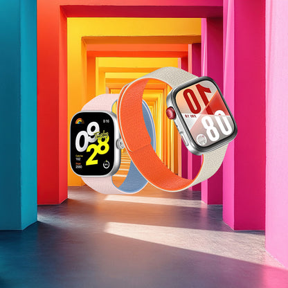 Techsuit W016 band voor Xiaomi Smart Band / Watch Series, Grijs