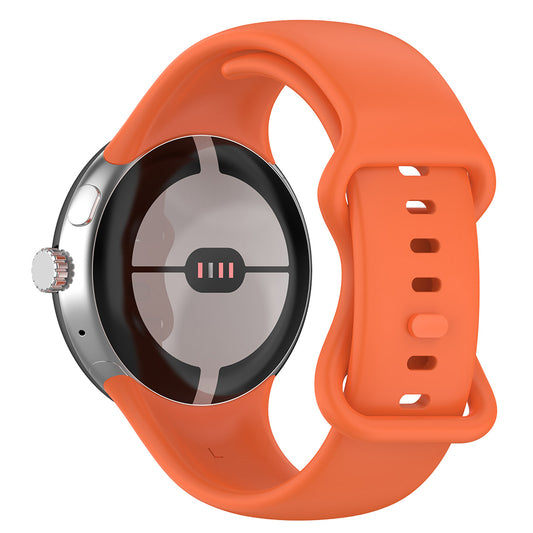 Techsuit-band W031 voor Google Pixel Watch 4 41mm / Watch 3 41mm / Watch 2 / Watch, Oranje