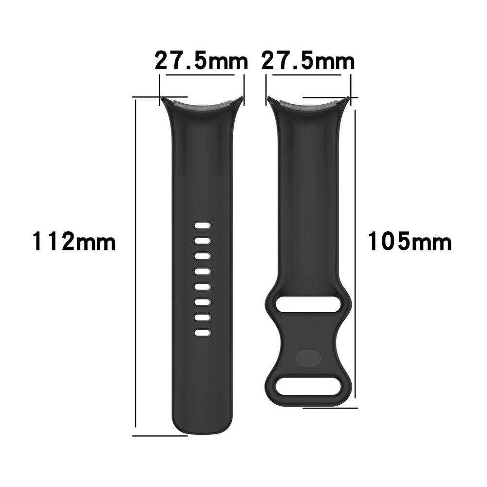 Techsuit W031 band voor Google Pixel Watch 3 41mm / Watch 2 / Watch, Lichtroze