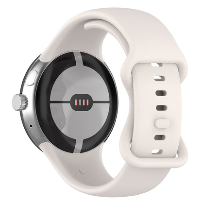 Techsuit W031 band voor Google Pixel Watch 3 45mm, Crème