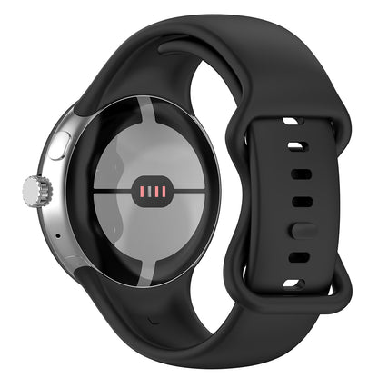 Techsuit W031 band voor Google Pixel Watch 3 45mm, Zwart